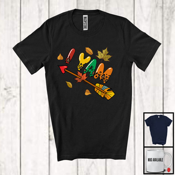 MacnyStore - I Yam, Humorous Thanksgiving Couple Family, Fall Leaves Autumn Potato Lover T-Shirt