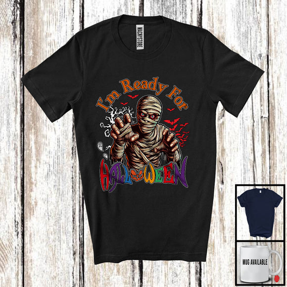 MacnyStore - I'm Ready For Halloween; Creepy Halloween Costume Mummy Lover; Matching Family Group T-Shirt