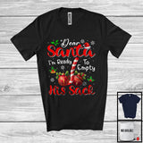 MacnyStore - I'm Ready To Empty His Sack; Sarcastic Christmas Candy Cane Ornaments; Snowing Family T-Shirt