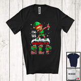 MacnyStore - I'm The Bartender ELF; Wonderful Christmas Dabbing ELF Snowing Around; Family Group T-Shirt