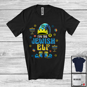 MacnyStore - I'm The Jewish Elf; Awesome Hanukkah ELF Costume Menorah; Matching Family Group T-Shirt