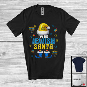 MacnyStore - I'm The Jewish Santa; Awesome Hanukkah Santa Costume Menorah; Matching Family Group T-Shirt