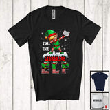 MacnyStore - I'm The Librarian ELF; Wonderful Christmas Dabbing ELF Snowing Around; Family Group T-Shirt