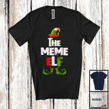 MacnyStore - I'm The Meme Elf; Wonderful Christmas Elf Costume Pajamas; X-mas Matching Family Group T-Shirt