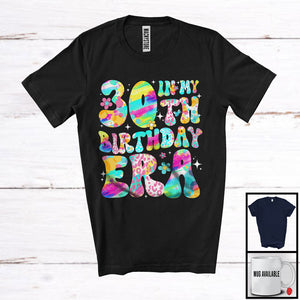 MacnyStore - In My 30th Birthday Era; Lovely Colorful 30th Birthday Celebration Flowers; Girls Family Group T-Shirt