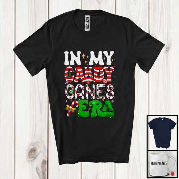 MacnyStore - In My Candy Canes Era; Joyful Christmas Candy Cane Lover; Snowing Around X-mas Group T-Shirt