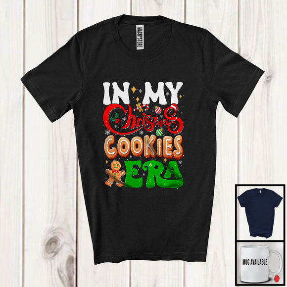 MacnyStore - In My Christmas Cookies Era; Joyful X-mas Cookies Lover; Snowing Around X-mas Group T-Shirt