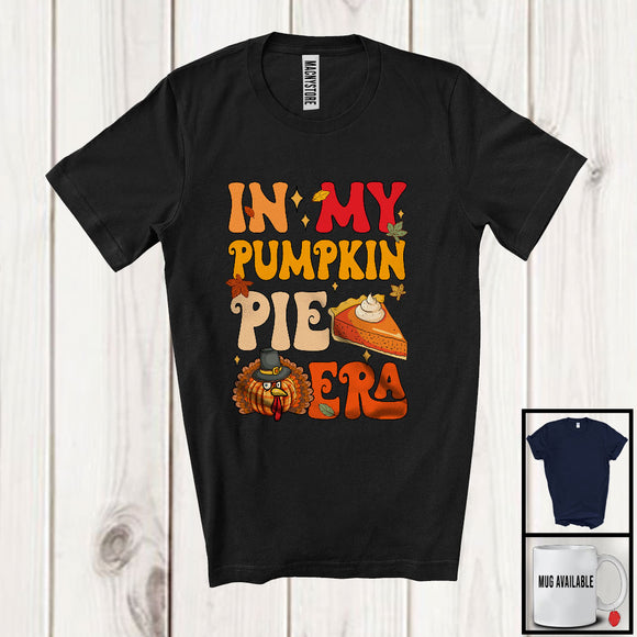 MacnyStore - In My Pumpkin Pie Era; Humorous Thanksgiving Turkey Plaid Pumpkin; Family Group T-Shirt