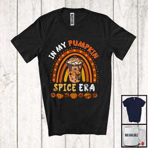 MacnyStore - In My Pumpkin Spice Era; Wonderful Thanksgiving Pumpkin Spice; Rainbow Family Group T-Shirt