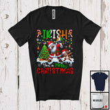 MacnyStore - Irish You A Merry Christmas; Humorous X-mas Dabbing Irish Flag Proud; Family Group T-Shirt