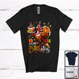 MacnyStore - It's My 18th Birthday; Adorable Thanksgiving Turkey Glasses 18 Years Old; Family Group T-Shirt