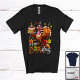 MacnyStore - It's My 2nd Birthday; Adorable Thanksgiving Turkey Glasses 2 Years Old; Family Group T-Shirt