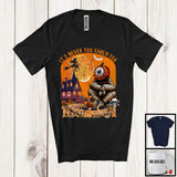 MacnyStore - It's Never Too Early For Halloween, Humorous Halloween Sloth Pumpkin Face, Animal Family T-Shirt