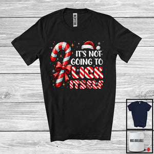 MacnyStore - It's Not Going To Lick Itself; Amazing Christmas Santa Candy Canes; X-mas Group Snowing T-Shirt