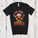 MacnyStore - It's Not Going to Lick Itself; Sarcastic Christmas Candy Cane Gingerbread Adult; Family Group T-Shirt