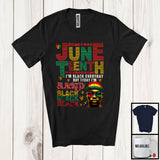 MacnyStore - Juneteenth Black Everyday But Today I'm Blackity, Proud Black History Afro Man, African Pride T-Shirt