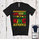 MacnyStore - Juneteenth Black King, Awesome Black History Month Melanin, Proud Afro African American T-Shirt