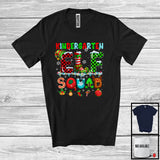 MacnyStore - Kindergarten Elf Squad; Wonderful Christmas Simple Elf Costume; Pajamas Teacher Group T-Shirt