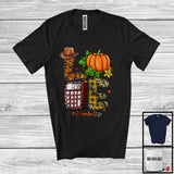 MacnyStore - LOVE Accountant; Fantastic Thanksgiving Leopard Plaid Pumpkin; Proud Jobs Careers Group T-Shirt