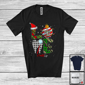 MacnyStore - LOVE Dentist; Fantastic Christmas Leopard Plaid Ornaments; Proud Jobs Careers Group T-Shirt