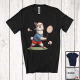 MacnyStore - Llama Playing Badminton; Lovely Badminton Llama Player Playing Lover; Matching Sport Team T-Shirt