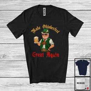 MacnyStore - Make Oktoberfest Great Again; Humorous Drinking Beer Trump President; German Drinking Group T-Shirt