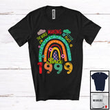 MacnyStore - Making The World A Better Place Since 1999, Lovely 25th Birthday Colorful Rainbow, Flowers T-Shirt