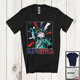 MacnyStore - Merica, Amazing 4th Of July Liberty Unicorn, American Flag Unicorn Patriotic Animal Lover T-Shirt