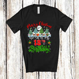 MacnyStore - Merry Christmas And Yes It's My 18th Birthday; Amazing X-mas Tree Lights; Snowing Family T-Shirt