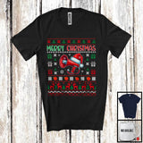 MacnyStore - Merry Christmas; Amazing Christmas Sweater Santa Social Worker Lover; Matching X-mas Group T-Shirt