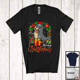 MacnyStore - Merry Christmas; Awesome X-mas Sea Lion Sea Animal Lover; Snowing Matching Family Group T-Shirt