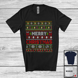 MacnyStore - Merry Christmas; Fantastic X-mas Sweater Santa Face; Matching Christmas Family Group T-Shirt