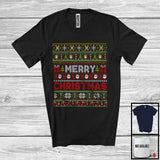 MacnyStore - Merry Christmas; Fantastic X-mas Sweater Santa Face; Matching Christmas Family Group T-Shirt