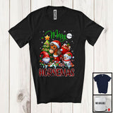 MacnyStore - Merry Horsemas; Amazing Christmas Tree Pajama Santa Horse; Plaid Snowman Gnome Farmer T-Shirt