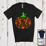 MacnyStore - Nurse Equipments Pumpkin Shape; Proud Thanksgiving Halloween Pumpkin; Nurse Group T-Shirt