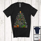 MacnyStore - Oboe Christmas Tree; Amazing X-mas Lights Oboe Player; Musical Instruments Lover Squad T-Shirt