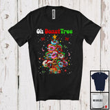 MacnyStore - Oh DonutTree; Fantastic Christmas Lights Tree Donut Lover; Matching X-mas Family Group T-Shirt