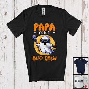 MacnyStore - Papa Of The Boo Crew, Lovely Halloween Costume Witch Boo Ghost Sunglasses, Family Group T-Shirt