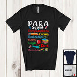 MacnyStore - Para Squad; Lovely Educator Teacher School Things; Sped Ed Paraprofessional Paraeducator T-Shirt