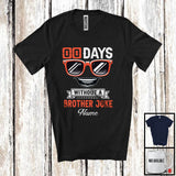 MacnyStore - Personalized 00 Days Without A Brother Joke, Humorous Father's Day Sunglasses, Custom Name Family T-Shirt