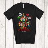 MacnyStore - Personalized 3Ho Pharmacy; Humorous Christmas Tree Pills; Custom Name Nurse Doctor T-Shirt