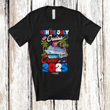 MacnyStore - Personalized 4th Of July Cruise Crew 2025; Joyful Custom Name Patriotic Family; Cruise Ship T-Shirt