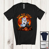 MacnyStore - Personalized Boo Boo Crew; Amazing Halloween Moon Boo Ghost; Custom Name Nurse Group T-Shirt