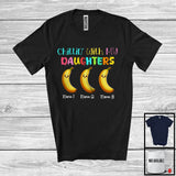 MacnyStore - Personalized Chillin' With My Daughters; Lovely Three Banana Custom Name; Vegetables Lover T-Shirt