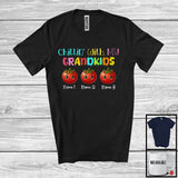 MacnyStore - Personalized Chillin' With My Grandkids; Lovely Three Tomato Custom Name; Vegetables Lover T-Shirt