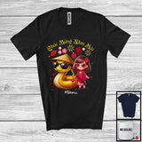 MacnyStore - Personalized Chuc Mung Nam Moi; Lovely Vietnamese Lunar New Year Snake; Custom Name Girl Family T-Shirt