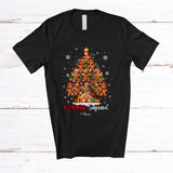 MacnyStore - Personalized Custom Name Baking Squad; Lovely X-mas Gingerbreads Christmas Tree; Baker T-Shirt