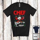 MacnyStore - Personalized Custom Name Chef Crew; Amazing Christmas Jobs Tools; Proud Careers T-Shirt