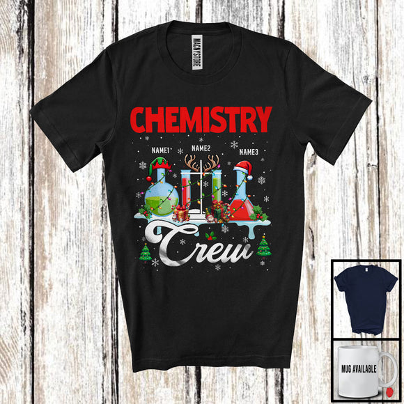 MacnyStore - Personalized Custom Name Chemistry Crew; Amazing Christmas Jobs Tools; Proud Careers T-Shirt