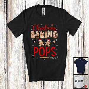 MacnyStore - Personalized Custom Name Christmas Baking Pops; Adorable X-mas Santa Gingerbreads; Family T-Shirt